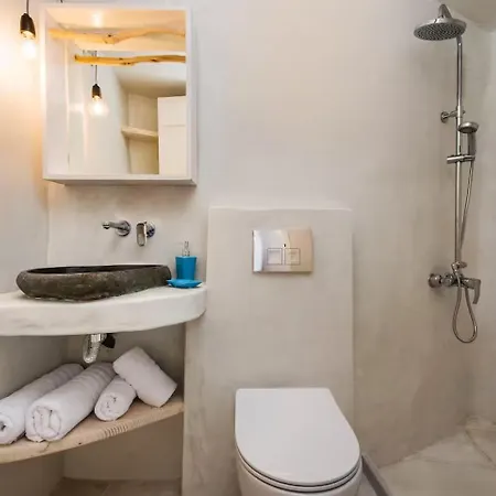 公寓 Cycladic Serenity With Private Dipping Pool In
