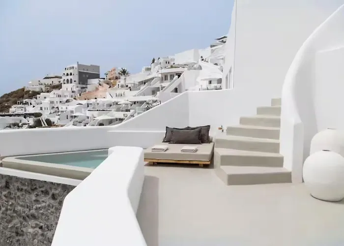 Cycladic Serenity With Private Hot Tub In Apartamento *