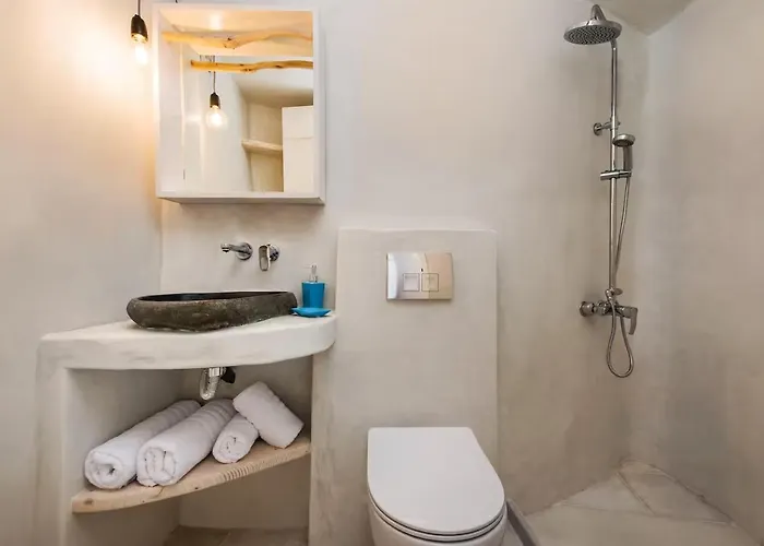 Apartamento Cycladic Serenity With Private Hot Tub In